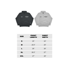 Load image into Gallery viewer, KOTC Creative Athl. Department Half Zip Sweater - Light Heather