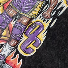Load image into Gallery viewer, KOTCxOffCourt "Passing The Torch" Magic to MJ Vintage Washed T-Shirt in Black
