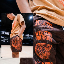 Load image into Gallery viewer, Kings Of The Court Built for Basketball Collection Statement Shorts KOTC Swingman Mesh Shorts
