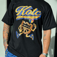 Load image into Gallery viewer, KOTC "Dunk v2" and "No Look Pass" T-Shirt for Men in White/Off-White &amp; Black
