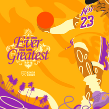Load image into Gallery viewer, KOTC Lebron "Forever, King" - Acid Washed Black

