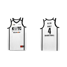 Load image into Gallery viewer, KOTC Built for Basketball Jersey - White
