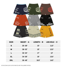Load image into Gallery viewer, Kings Of The Court Built for Basketball Collection Statement Shorts KOTC Swingman Mesh Shorts
