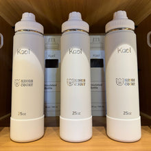 Load image into Gallery viewer, Kool x KOTC Insulated Stainless Steel Water Bottle With Silicone Boot - 25oz/740mL In White
