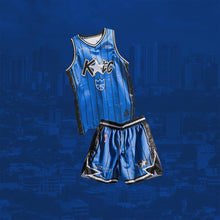 Load image into Gallery viewer, KOTC Basketball x Bri Ancheta x MNL Kingpin Swingman Mesh Shorts in Heavyweight Fabric Artist Series
