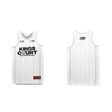 Load image into Gallery viewer, KOTC Staple Jersey Mesh Top for Men in Black, White | Kings of the Court
