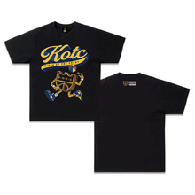 Load image into Gallery viewer, KOTC "Dunk v2" and "No Look Pass" T-Shirt for Men in White/Off-White &amp; Black
