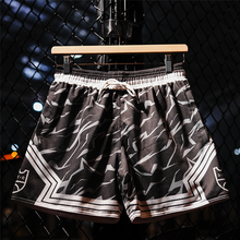 Load image into Gallery viewer, KOTC - Black Ops Diamond / Text Stripe Mesh Shorts
