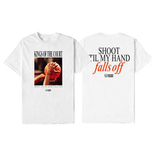 Load image into Gallery viewer, Kings of the Court Built for Basketball Collection Statement Oversized T-Shirt For Men
