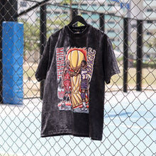Load image into Gallery viewer, KOTCxOffCourt "Passing The Torch" Magic to MJ Vintage Washed T-Shirt in Black
