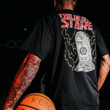 Load image into Gallery viewer, "Lebron Death Stare" T-Shirt / "Miami Nights" Mesh Shorts
