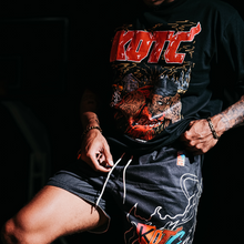 Load image into Gallery viewer, "Lebron Death Stare" T-Shirt / "Miami Nights" Mesh Shorts
