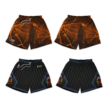 Load image into Gallery viewer, KOTC "Shattered Backboard" / "Bulls City Edition" Mesh Shorts

