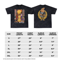 Load image into Gallery viewer, KOTCxOffCourt "Passing The Torch" Magic to MJ Vintage Washed T-Shirt in Black
