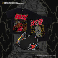 Load image into Gallery viewer, "Lebron Death Stare" T-Shirt / "Miami Nights" Mesh Shorts
