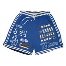 Load image into Gallery viewer, Kings of the Court Mamba Swingman Mesh Shorts Mamba Day 8/24 Collection
