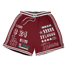 Load image into Gallery viewer, Kings of the Court Mamba Swingman Mesh Shorts Mamba Day 8/24 Collection
