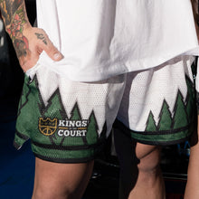 Load image into Gallery viewer, Forest Shorts - Pine Green/White
