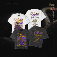 Load image into Gallery viewer, "Vino" - White / Vintage Washed Black
