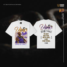Load image into Gallery viewer, "Vino" - White / Vintage Washed Black

