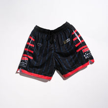 Load image into Gallery viewer, KOTC Basketball x Bri Ancheta x MNL Kingpin Swingman Mesh Shorts in Heavyweight Fabric Artist Series
